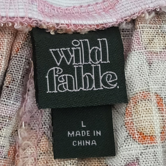 Wild Fable Floral Print Shorts Size Lg - Picture 6 of 6